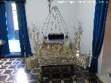 Ermita de la Virgen de la Estrella. Trono de la Virgen de la Estrella