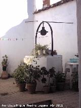 Pozos en las casas. 