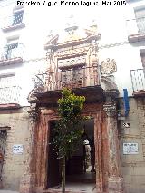 Casa de los Rico Rueda. Portada