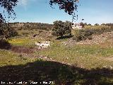 Cortijo La Cndila. El cortijo, el corral y el lavadero