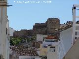 Castillo de las Peuelas. Murallas y torren circular