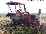 Maqunaria antigua de Almenara. Tractor