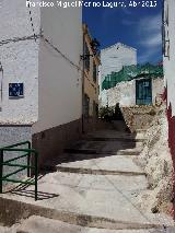 Calle Subida al Tambor. 