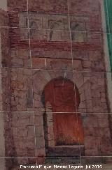 Arco de la Manquita de Utrera. Antigua puerta almohade de beda