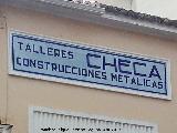 Talleres Checa. Azulejos