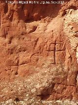 Oratorio visigodo de Valdecanales. Cruces