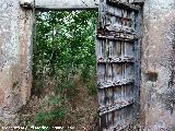 Cortijo de Santa Olalla. Puerta del patio