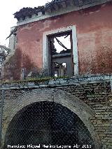 Casera Bermdez. Arco de ladrillo