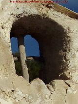 Cortijo de la Macarena. Ventana de palos