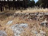 Muralla ibero romana del Cerro de Santa Catalina. Murallas