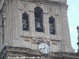 Catedral de Jan. Torre del Reloj. Parte frontal