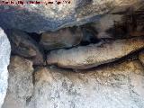 Hueco Dolmen. Techumbre