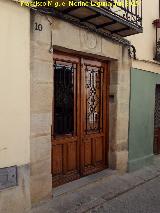 Casa de la Calle Minas n 10. Portada