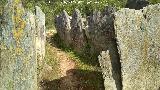 Dolmen del Pozuelo IV. Corredor