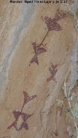 Pinturas rupestres de la Cueva de los Letreros II B. 