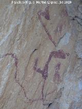 Pinturas rupestres de la Cueva de los Letreros II B. 