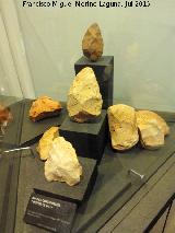 Museo de la Ciudad. Bifaces del Paleoltico Medio