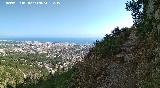 Denia. Desde el Camino de la Cueva del Agua