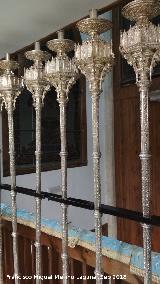 Baslica de San Ildefonso. Casa de la Virgen. Candelabros