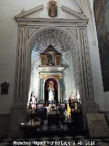 Baslica de San Ildefonso. Capilla del Bautismo. 