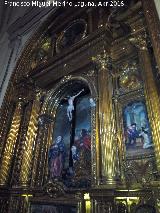 Baslica de San Ildefonso. Altar de la Virgen de la Antigua o del Cristo del Valle. 