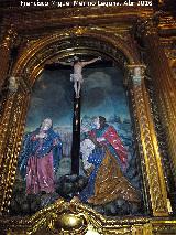 Baslica de San Ildefonso. Altar de la Virgen de la Antigua o del Cristo del Valle. 