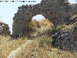 Castillo de Arenas. Recinto Medio. Puerta