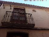 Casa de la Calle Lavanderas n 5. Balcn y culo