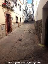 Calle Santa Cristina. 