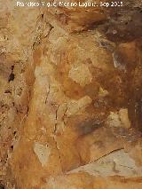 Pinturas rupestres del Abrigo Neandertal de la Serrezuela. Digitaciones