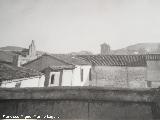 Palacio de los Benavides. Foto antigua. Patio