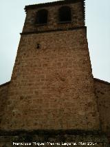 Iglesia del Espritu Santo. Torre con saetera