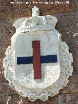 Fray Domingo de la Sant�sima Trinidad. Escudo Trinitario. Santuario de la Virgen de la Cabeza - And�jar