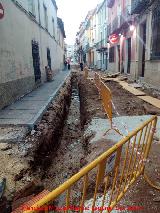 Calle Pastores. Zanja