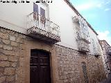 Casa de la Calle Andjar n 6. Fachada