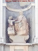 Portada del Convento de Santa Ana de Lucena. 