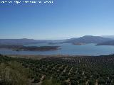 Pantano de Giribaile. Desde Giribaile