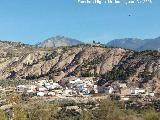 Cerro del Cominar. En primer trmino la Aldea Ceal