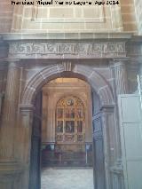 Catedral de Jan. Antesala Capitular. Puerta de acceso a la Sala Capitular