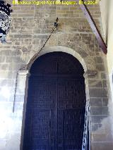 Catedral de Baeza. Puerta de San Andrs. Desde el claustro