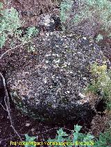 Cantera piedras de molino del Caballo. Piedra de molino