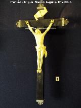 Convento de las Carmelitas Descalzas. Cristo Crucificado. Annimo siglo XVIII. Marfil y plata. Museo de San Juan de la Cruz - beda