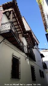 Casa de la Calle Gradas n 11. Balcones de la Calle del Moral