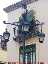 Fuente de la Calle Cronista Muro. Farola