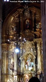 Iglesia El Salvador. Retablo del Altar Mayor