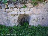 Castillo de Otiar. Habitculo. Hornacina