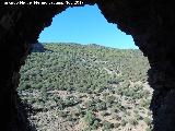 Pinturas rupestres de la Morciguilla de la Cepera I. Abrigo