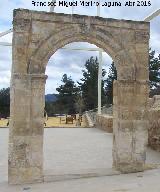 Ermita de San Blas. Portada extramuros