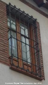 Casa de la Calle San Fernando n 10. Reja de rosetas