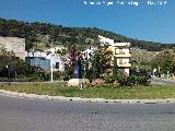 Monumento del Camino Mozrabe. En la Rotonda de la Granja